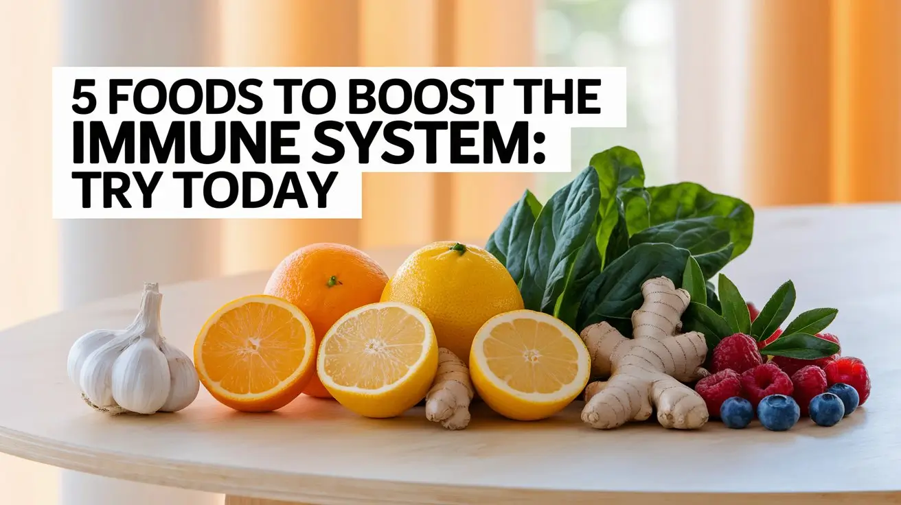 5 Foods to Boost The Immune System: Try Today