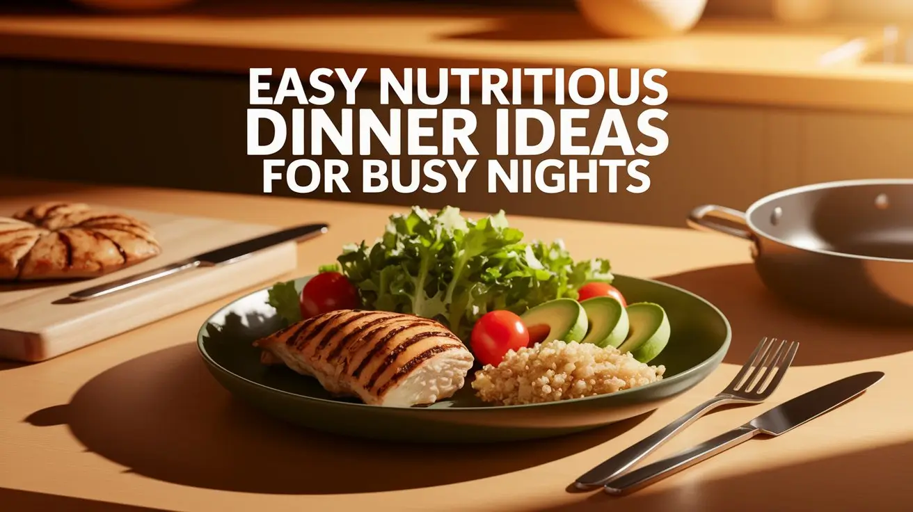 Easy Nutritious Dinner Ideas for Busy Nights