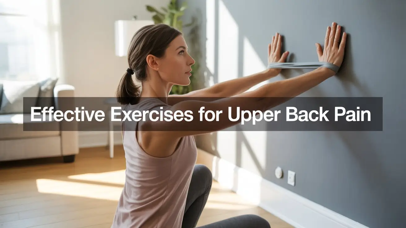 Effective Exercises for Upper Back Pain