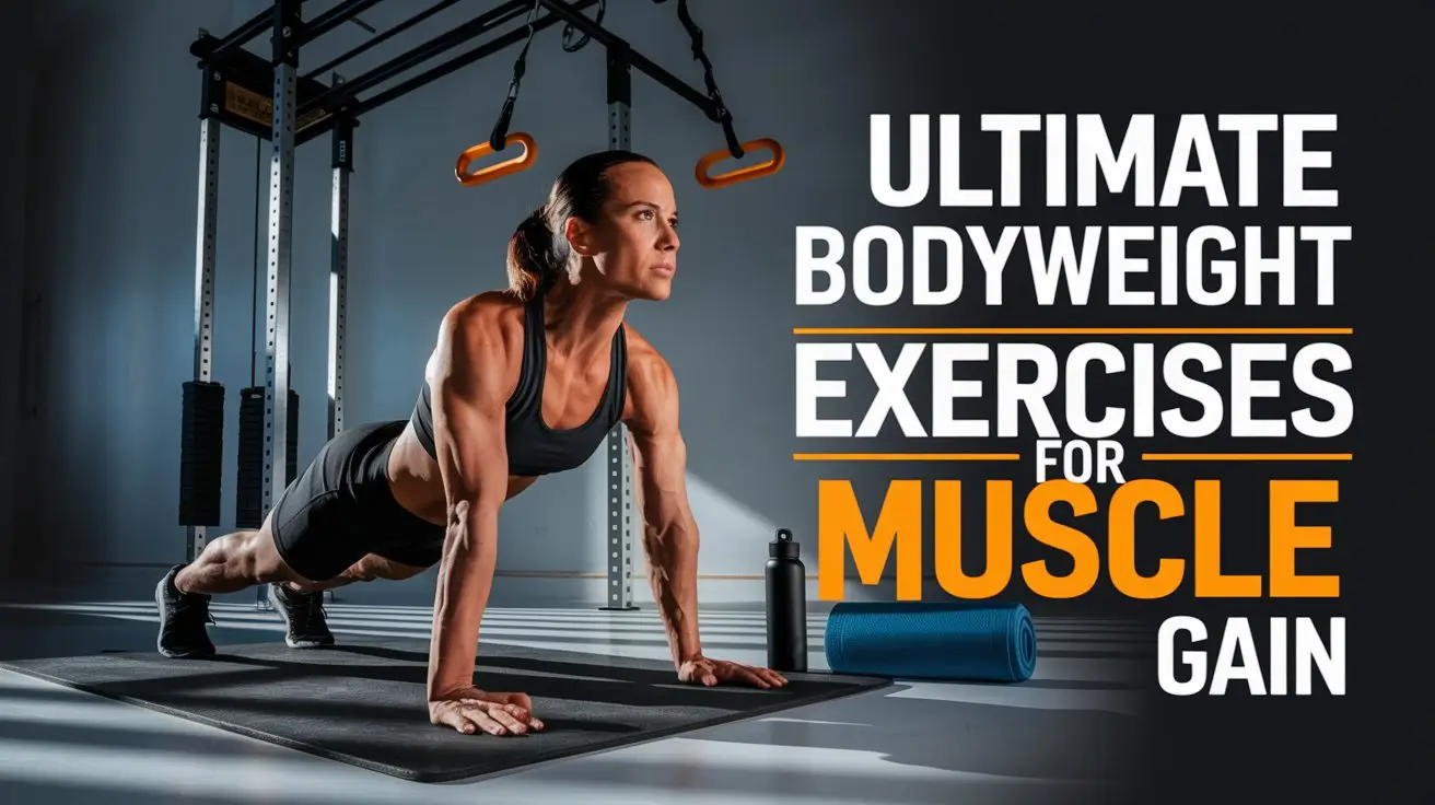 Ultimate Bodyweight Exercises for Muscle Gain
